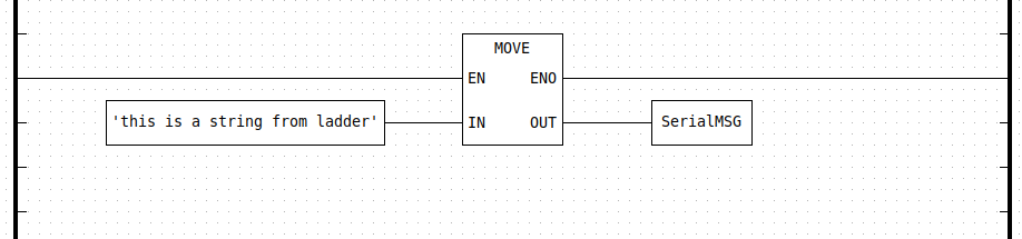 Providing string literal to the PrintMSG function