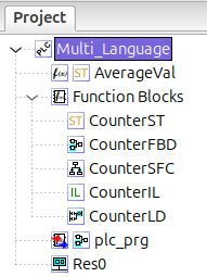 Multi_Language project structure